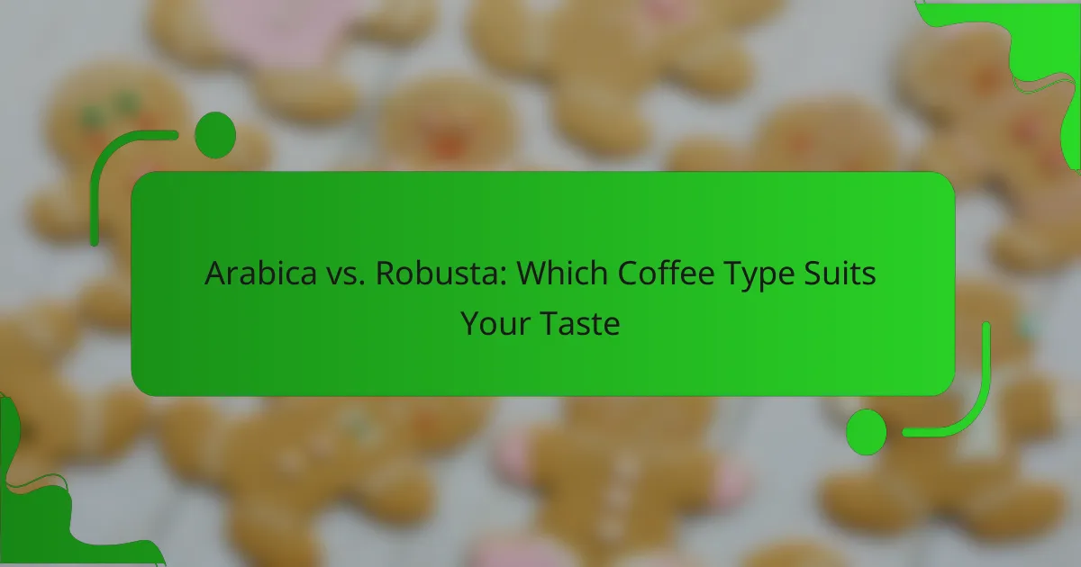 Arabica vs. Robusta: Which Coffee Type Suits Your Taste